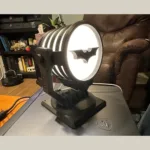 Bat signal lamp