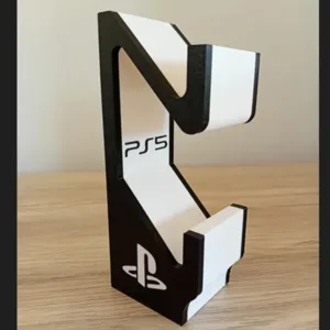 Dual PS5 Controller Holder – Minimal Desk Stand