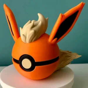 Flareon pokeball- it opens
