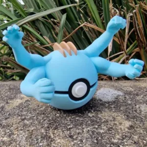 Machamp pokeball- it opens