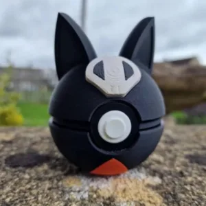 Houndour pokeball- it opens
