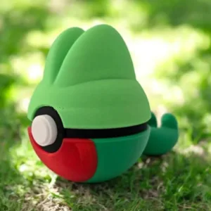 Treecko pokeball- it opens