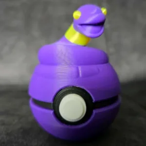 Ekans pokeball- it opens