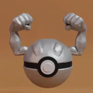 Geodude pokeball- it opens