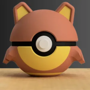 Ursaring pokeball- it opens