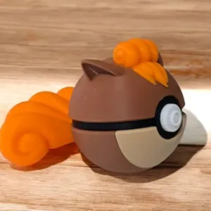 Vulpix pokeball- it opens