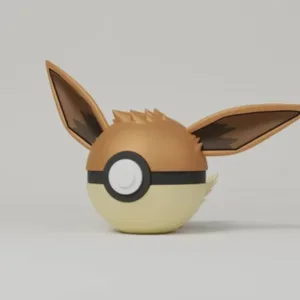 Eevee pokeball- it opens