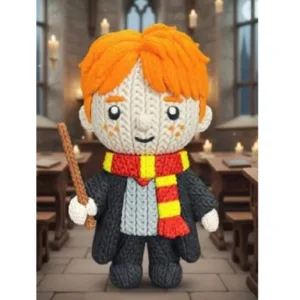 Ron Weasley knitted